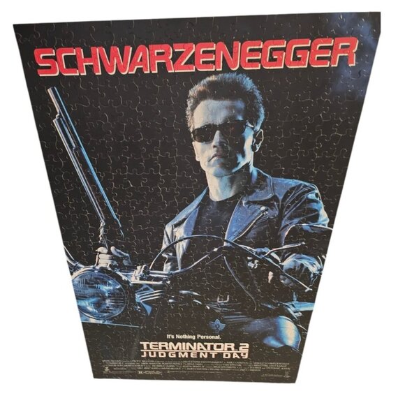 Terminator 2 Judgment Day Schwarzenegger | Mercari Terminator 2 Judgment Day Schwarzenegger Movie Poster 500 Piece Puzzle By MB